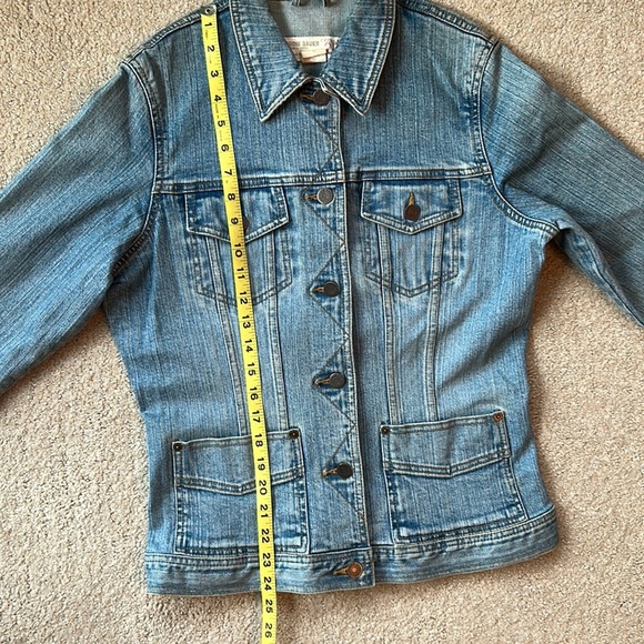Denim Jean Trucker Jacket Eddie Bauer SUPER FAST SHIPPING - Picture 7 of 14